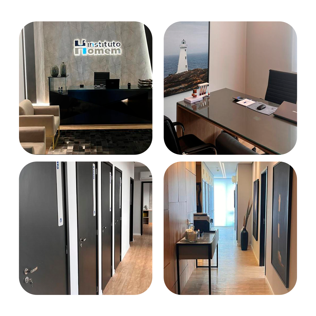 Instalações modernas do Instituto Homem